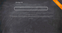 Desktop Screenshot of jhoetger.de