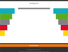 Tablet Screenshot of jhoetger.de
